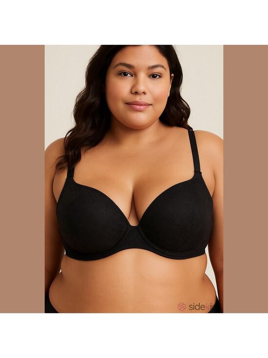 Cacique Other - Lane Bryant - Cacique Black Lace Bra Size 42DD